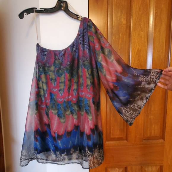 Flowy One sleeved dress. Windsor size small - Picture 2 of 7